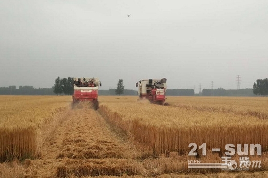 玉柴T3发动机助力山东“三夏”麦收工作