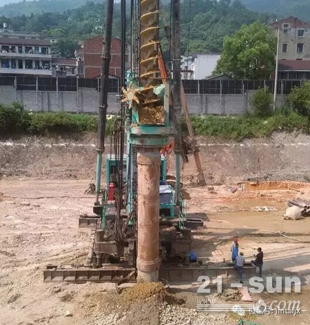 上海金泰SZ80-35瓯江河畔咬合桩施工再破难题