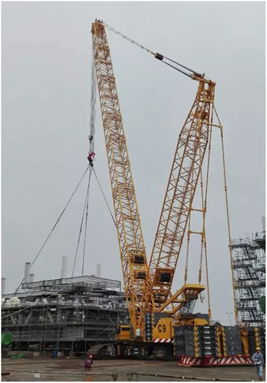 650吨履带起重机助力印尼钻井平台建设