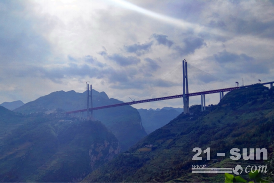 世界第一高桥毕都北盘江大桥采用OVM250A拉索体系