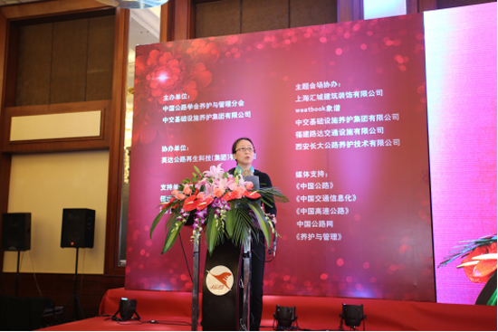 中国公路学会发展研究中心主任徐丽，深刻剖析养护管理体制改革带来的发展新契机