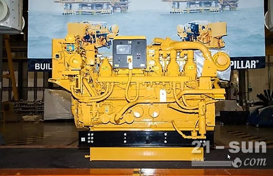 CAT?3512B海洋石油平台发动机，是卡特彼勒天津工厂首次为全球海洋石油平台开发的专用发动机