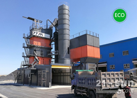 铁拓机械RLBZ1500型沥青厂拌热再生设备