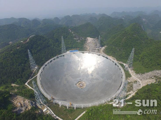 国家天文台FAST项目采用OVM.ST型高应力幅拉索及索力监测系统