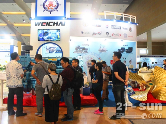 印尼海事展在印尼首都雅加达国际会展中心开幕