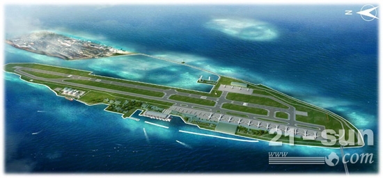马尔代夫机场改扩建项目效果图