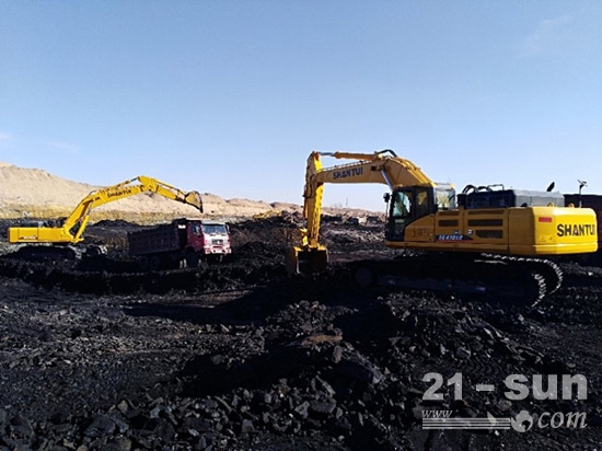 山重建机产品在内蒙古市场实现销售新突破