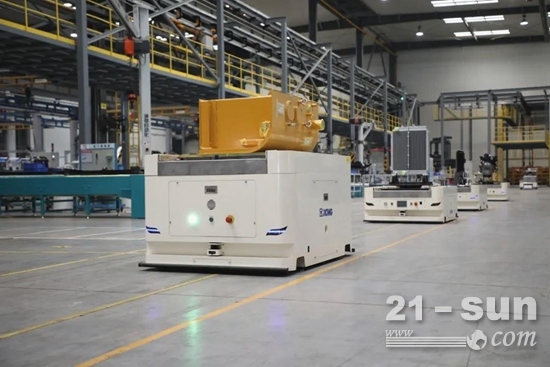 智能配送AGV,实现自动对接上料