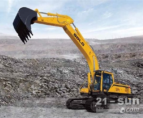 山东临工E6400F挖掘机，大挖中的挖王