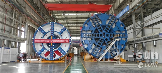 中铁装备再制造盾构机“中铁R210号”