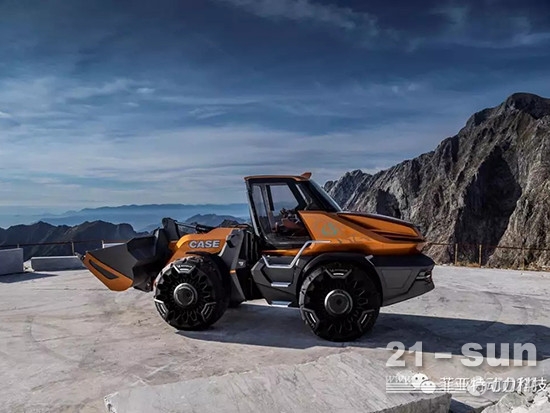 甲烷动力概念轮式装载机“ProjectTETRA”