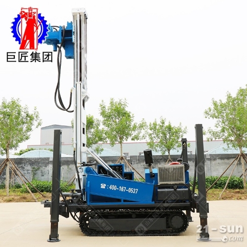 HBZ-2型履带式新型环保钻机大功率76kw用于土壤取样和螺旋建井