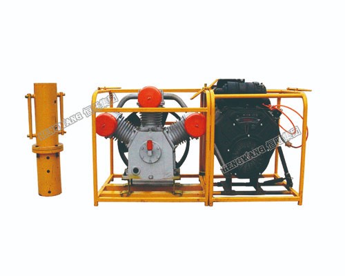 气动植桩机 小型手持式气动防汛打桩机