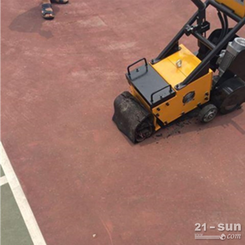 自行走式学校操场跑道铲削机 塑胶场地铲除机工作原理操作方法