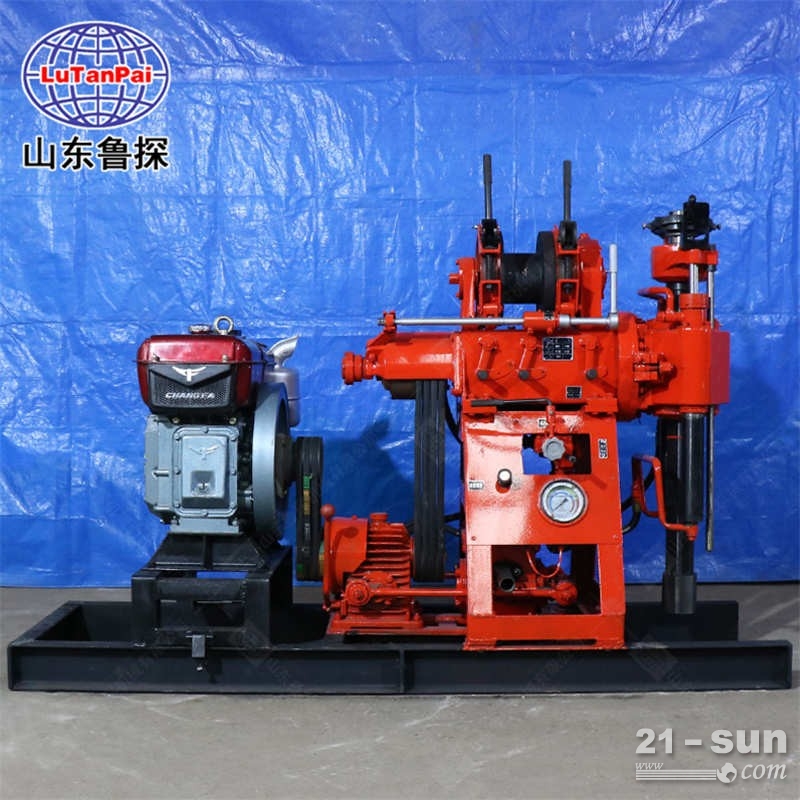 全自动液压打井机成套设备XY-150型高转速机石头水井钻机