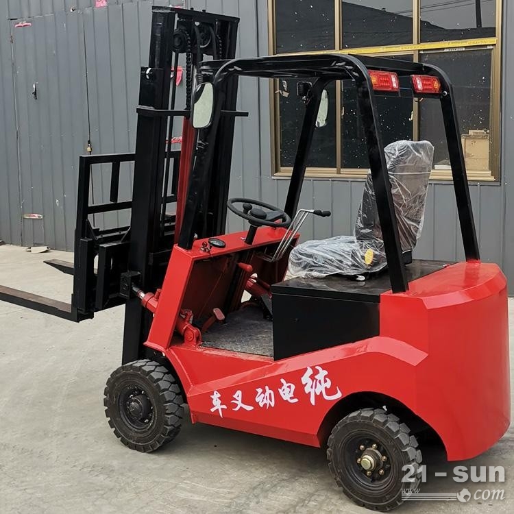新款迷你型电动叉车 四轮座驾式电动叉车 电动液压堆高车