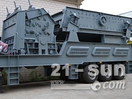 移动式建筑垃圾破碎机石料粉碎机