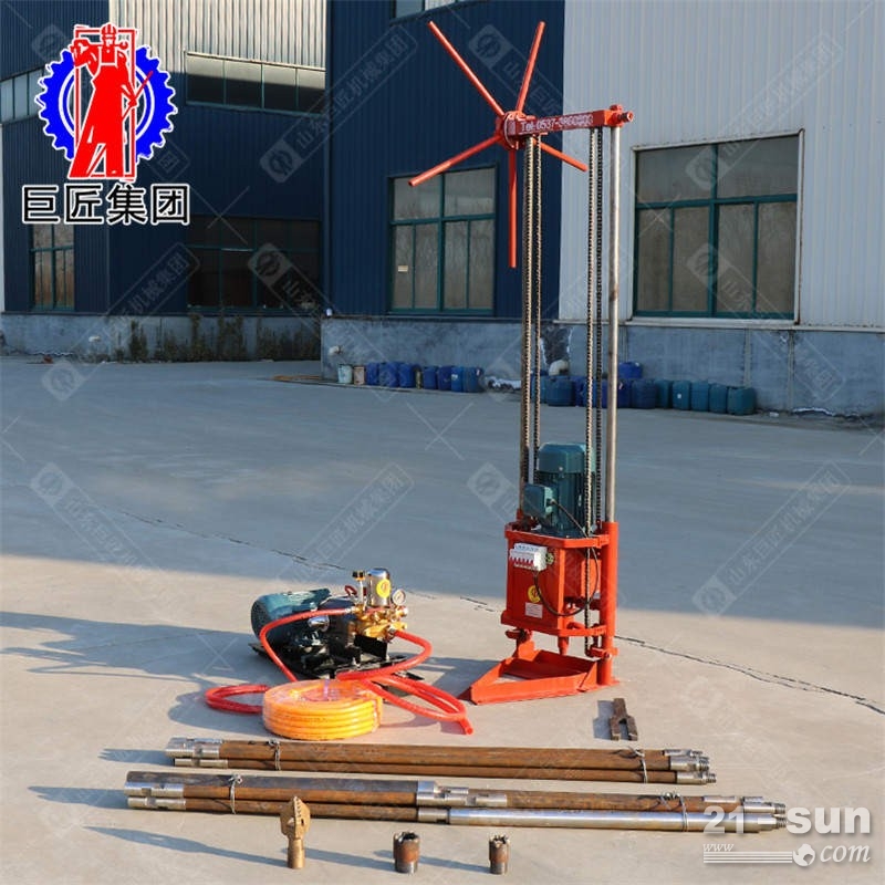 巨匠走量进口动力QZ-2A型三相电轻便取样钻机岩芯取样地质勘探钻探机