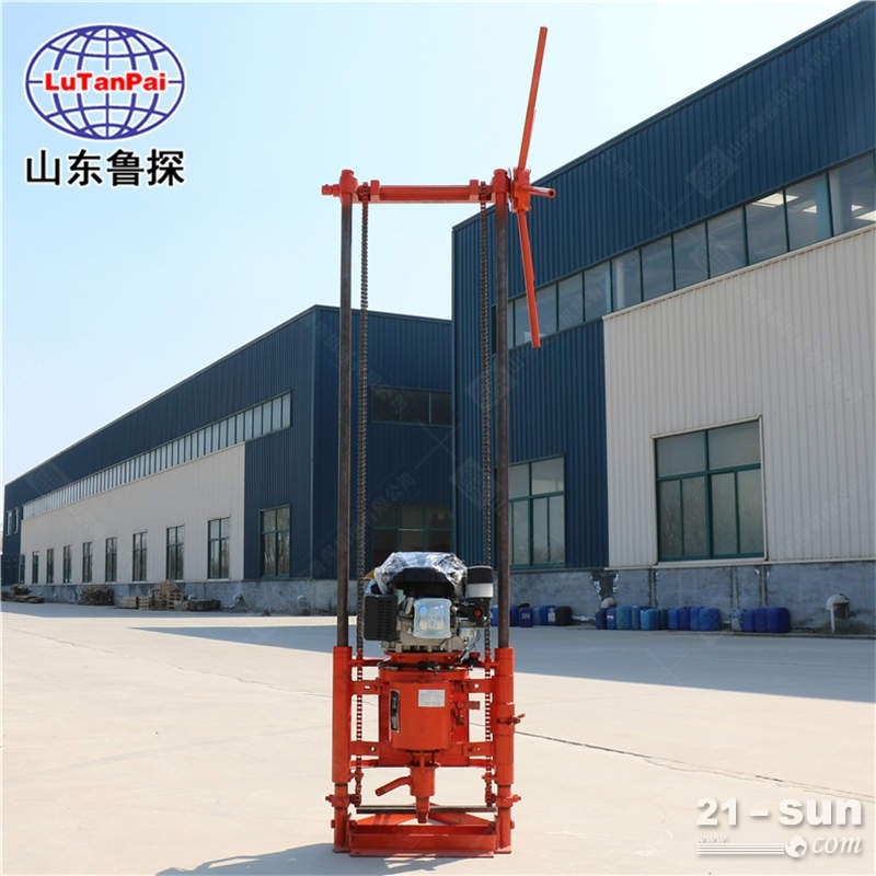 鲁探良心供应QZ-2B型汽油机轻便取样钻机钻探机工程探测