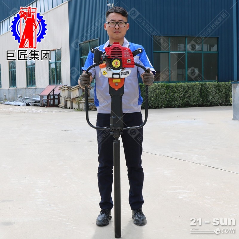 巨匠QTZ-1手持式原状土壤采样器 汽油取土钻机上山方便