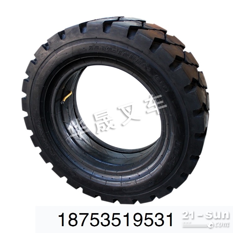 黑龙江林德叉车实心轮胎轮辋23x9-10 23x10-12 27x10-12 /叉车轮胎批发