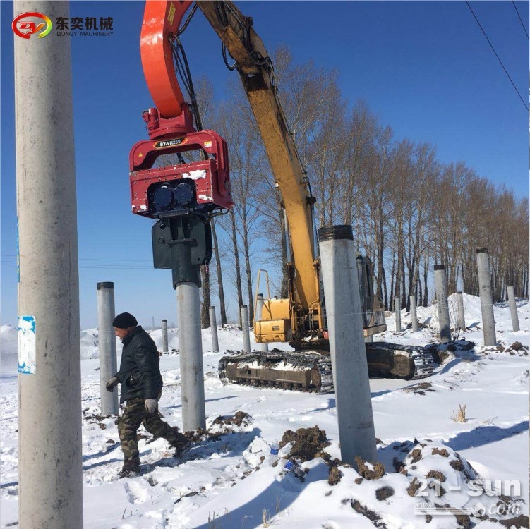 液压高频打桩机振动锤
