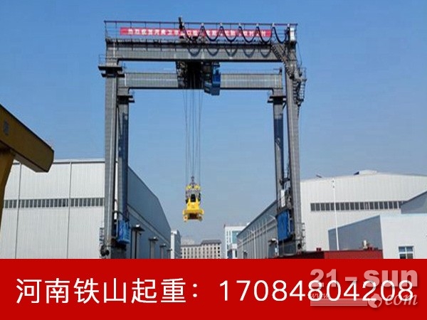 轮胎门式起重机图片江苏常州厂家生产双梁门式起重机
