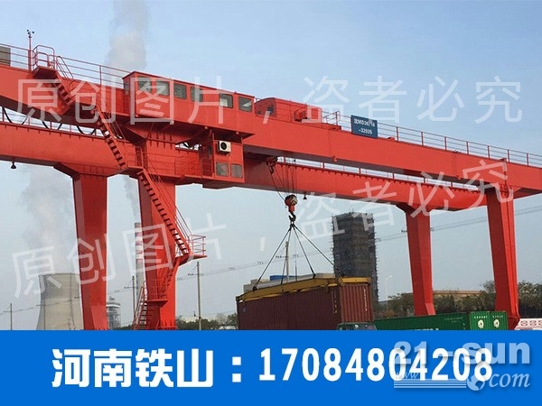 江苏常州轮胎门式起重机价格75吨梁门式起重机