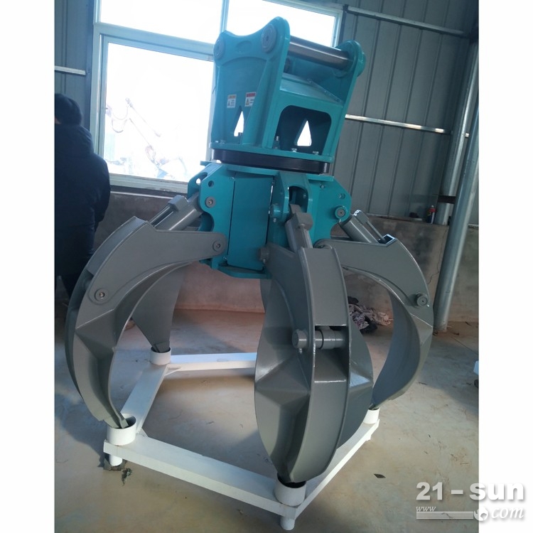 工程建筑机械挖掘机四瓣五瓣抓高硬度钢材制造