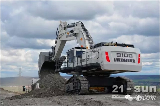继承与发展:利勃海尔r9100和r9150挖掘机