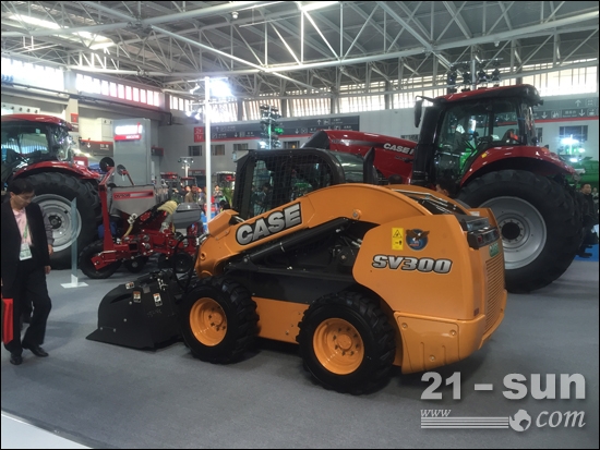 凯斯SV300惊艳国际农业机械展览会