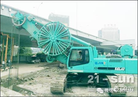 上海金泰产品在施工场地