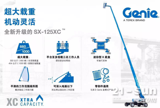 Genie SX-125 XC直臂式高空作业平台
