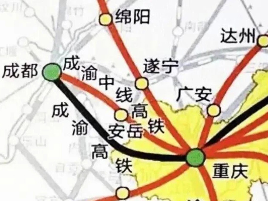 资讯中心 基建 这11条铁路包括渝西高铁,泸遵高铁,雅眉乐自渝城际铁路