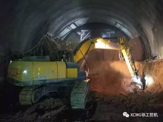 徐工隧道挖掘机助建银西高铁