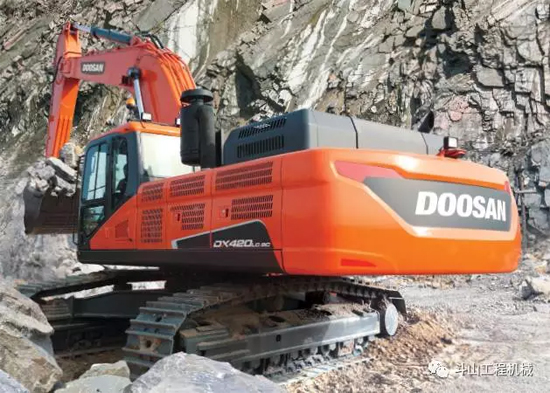 斗山DX420LC-9C挖掘机：足够强悍 值得拥有