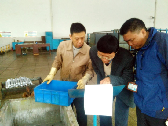 方圆标志四川公司对长江液压质量管理体系进行审核