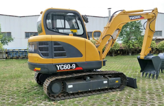 玉柴YC60-9新款挖掘机首次出口澳大利亚