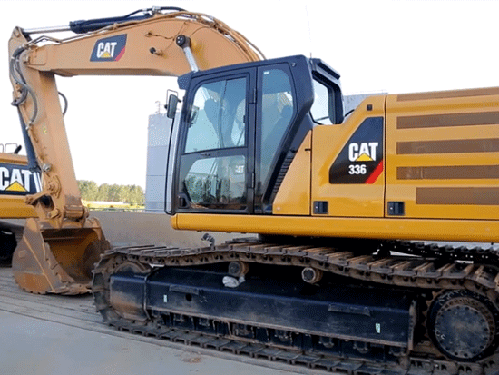CAT卡特彼勒新款挖掘机新一代336GC载荷