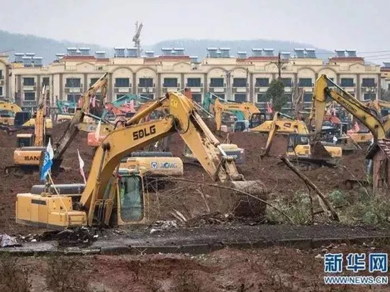 隔絕病毒，不隔絕愛！致敬逆行者！平安歸來！山東臨工與您共前行！！