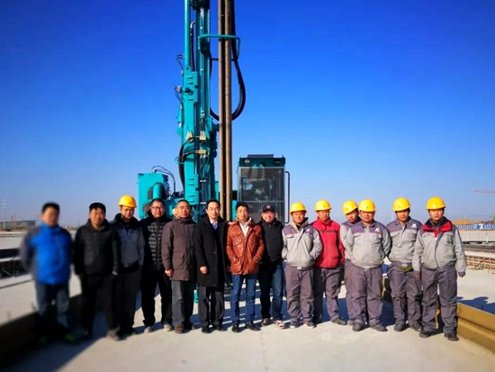 山河智能助力地溫融雪黑科技