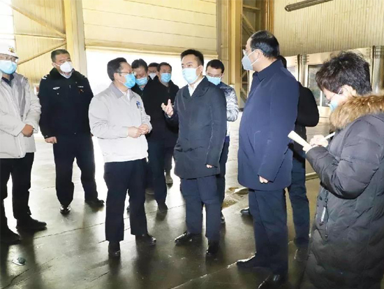 太原市委副书记李新春调研指导太原重工疫情防控工作