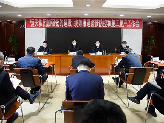 恒天集团召开加强党的建设 统筹推进疫情防控和复工复产工作视频会