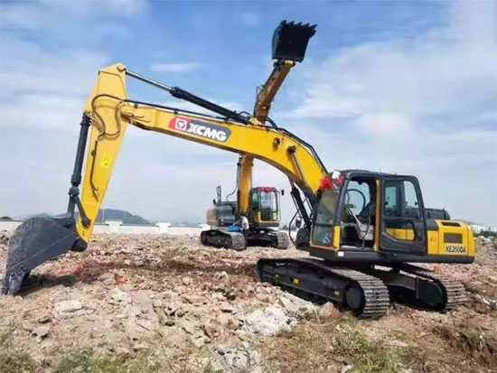 城市建设怎么能少了徐工挖掘机？
