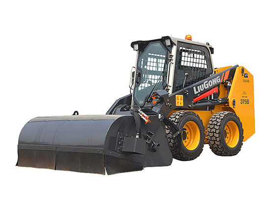 柳工推出新一代375B滑移装载机