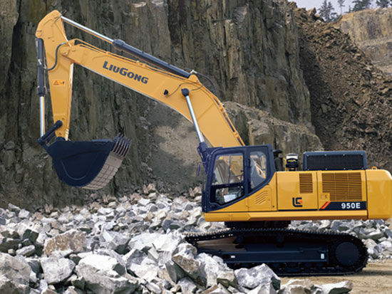 柳工950E液压挖掘机  客户口中的“矿山专家”