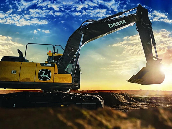 约翰迪尔公司在中国推出全新一代20吨级挖掘机