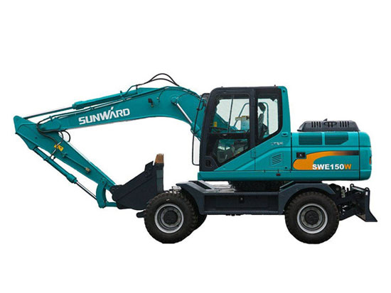让转场不便成为历史——山河智能SWE150W轮式挖掘机