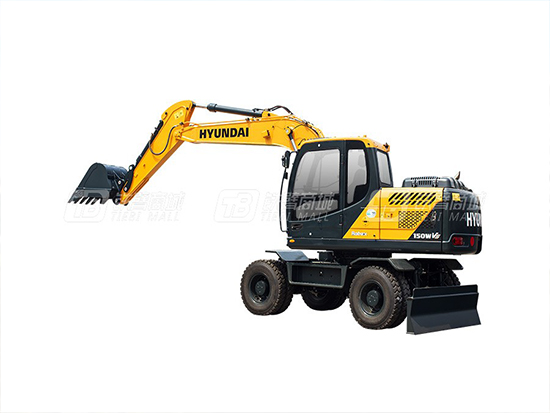 现代挖掘机发动机水温高、皮带吱吱的响怎么办？