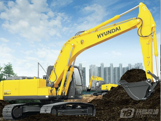 现代225LC-7挖掘机不定时自动熄火故障维修方法！